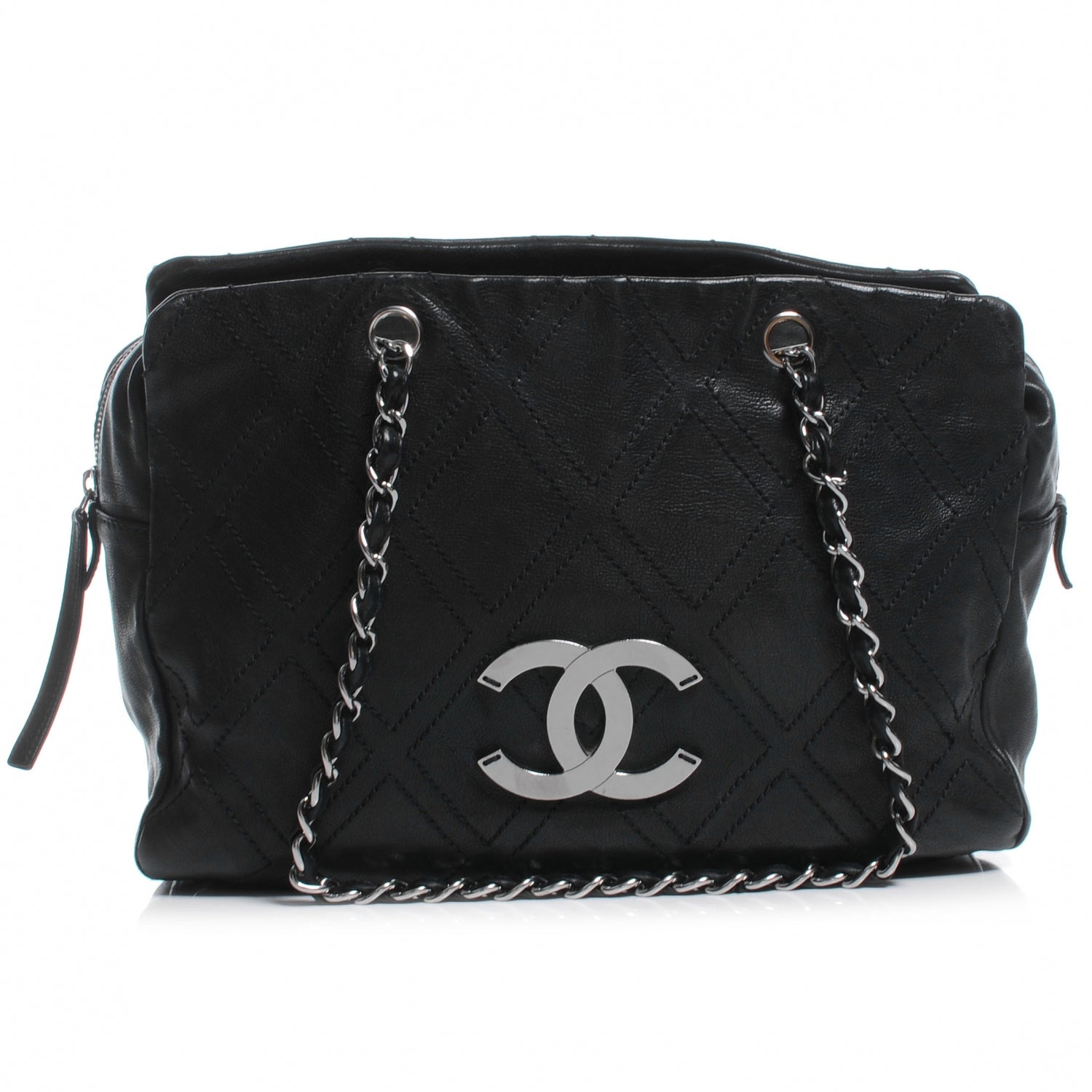 Chanel Caviar Diamond Stitch Tote Black 1 of 7