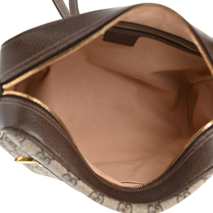 Gucci GG Supreme Monogram Web Small Ophidia Shoulder Bag Brown 5 of 10
