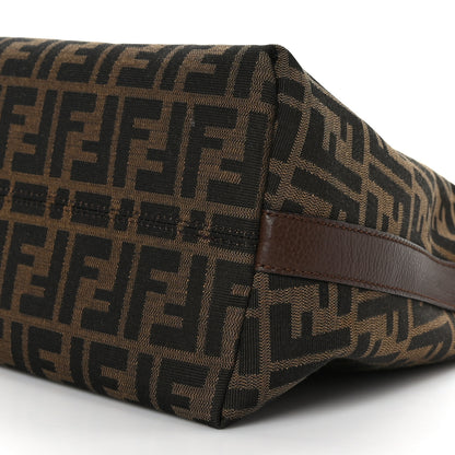 Fendi Zucca Vitello Artic Small Hobo Tobacco Castagna 9 of 9