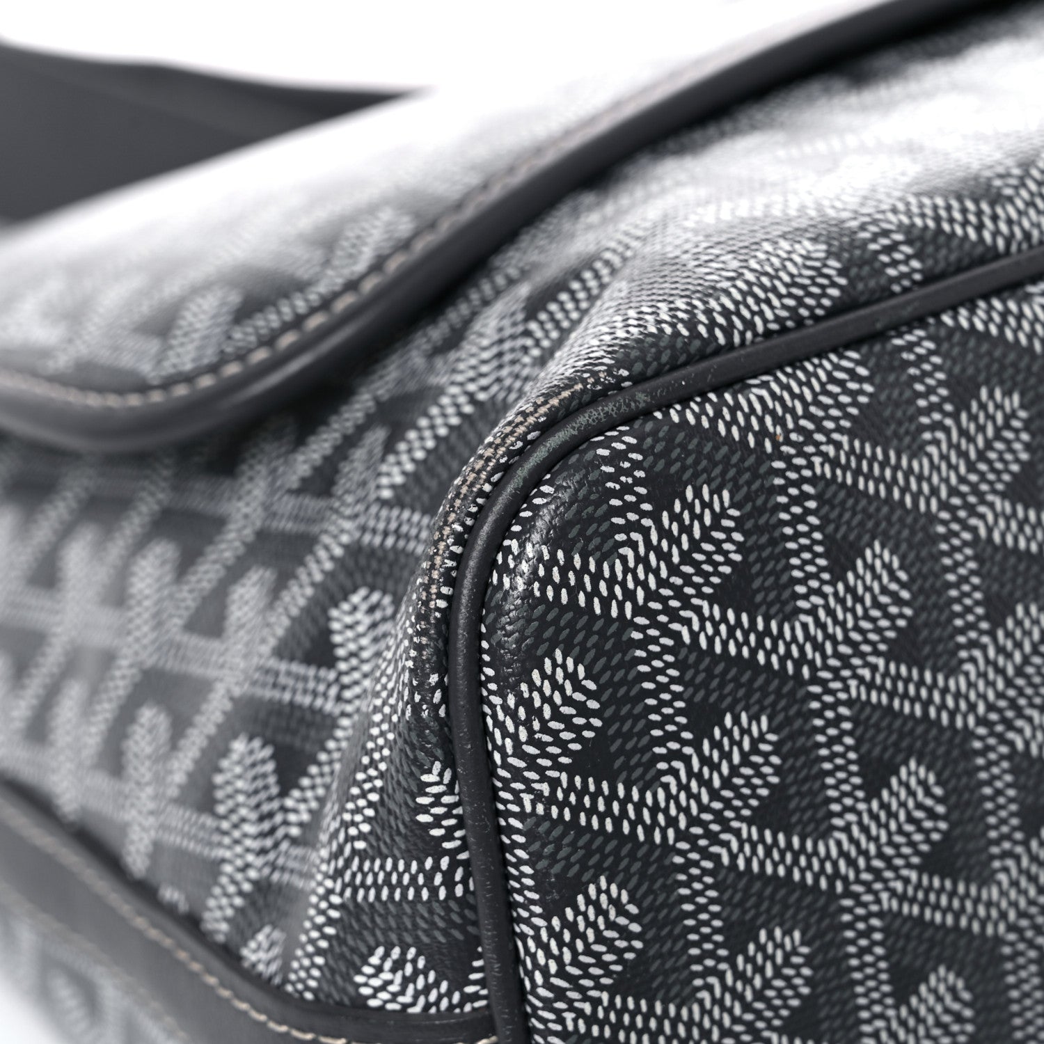 Goyard Goyardine Capetien Messenger Bag Grey 7 of 19