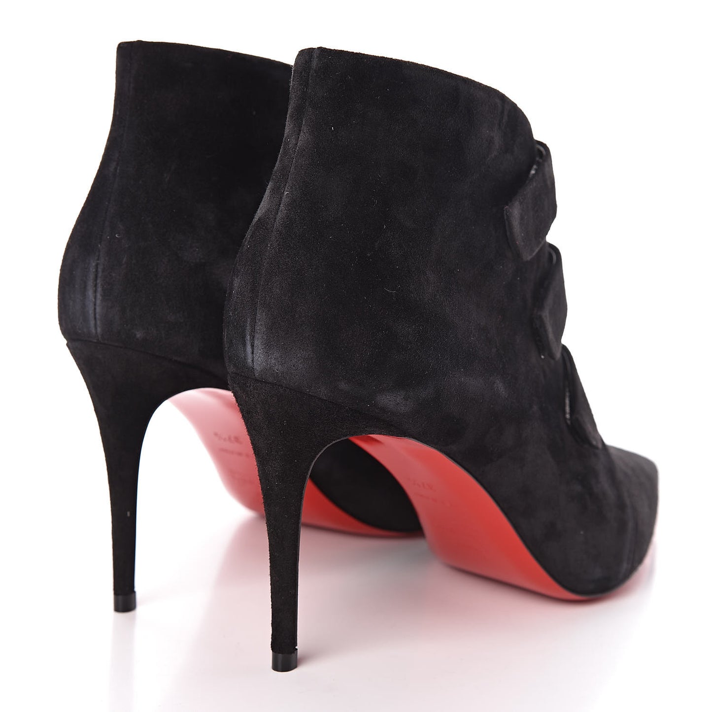 Veau Velour Triniboot 85 Booties 37.5 Black