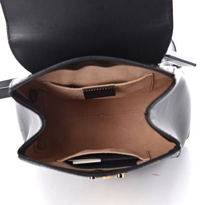 Gucci Guccissima Signature Padlock Backpack Black 5 of 11