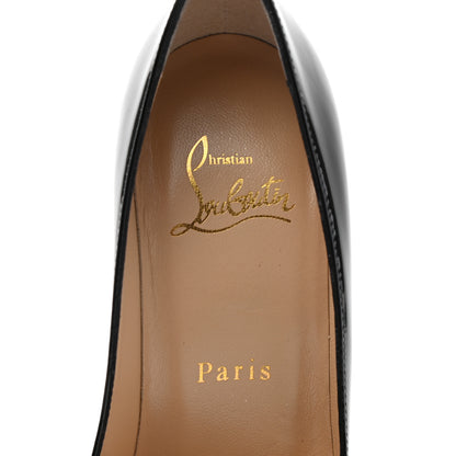Christian Louboutin Patent Fifille 100 Pumps 35 Black 7 of 8