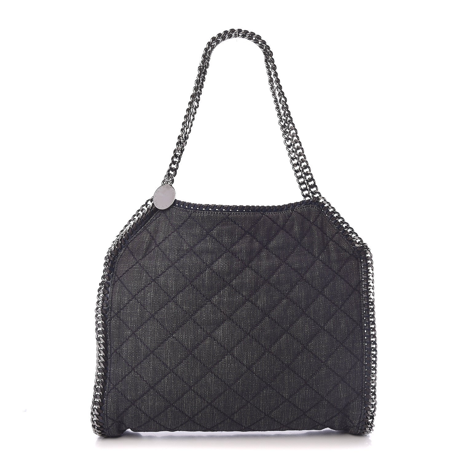 Stella McCartney Denim Quilted Small Falabella Tote 1 of 14