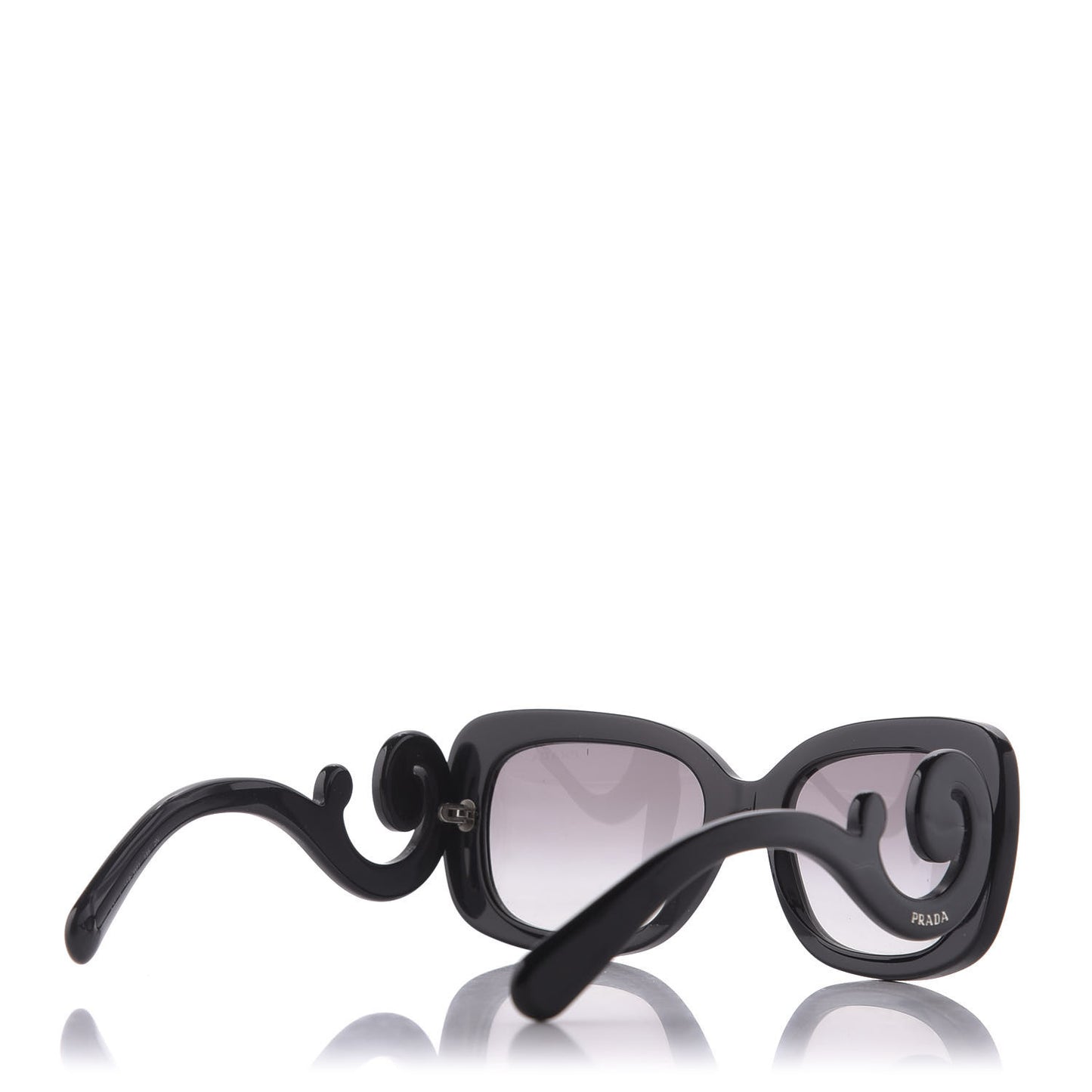 Acetate Baroque Sunglasses SPR 27O Black