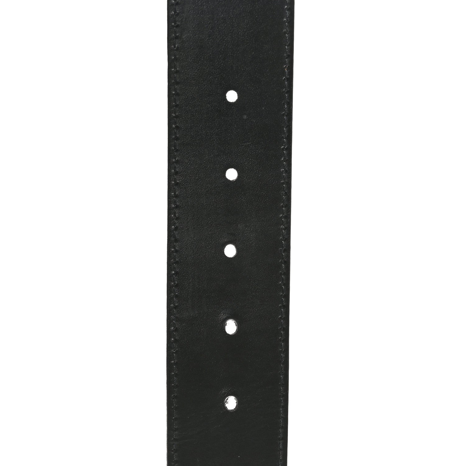 Louis Vuitton Suede Calfskin Mini Damier 40mm LV Initiales Belt 105 42 Black 5 of 7