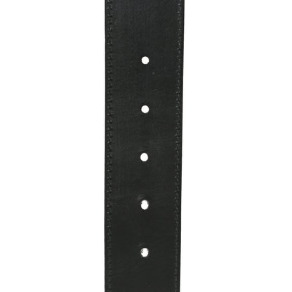 Louis Vuitton Suede Calfskin Mini Damier 40mm LV Initiales Belt 105 42 Black 5 of 7