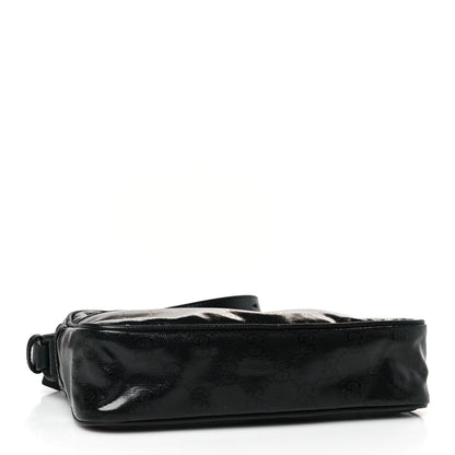 Gucci GG Crystal Monogram Mini Shoulder Bag Black 4 of 9