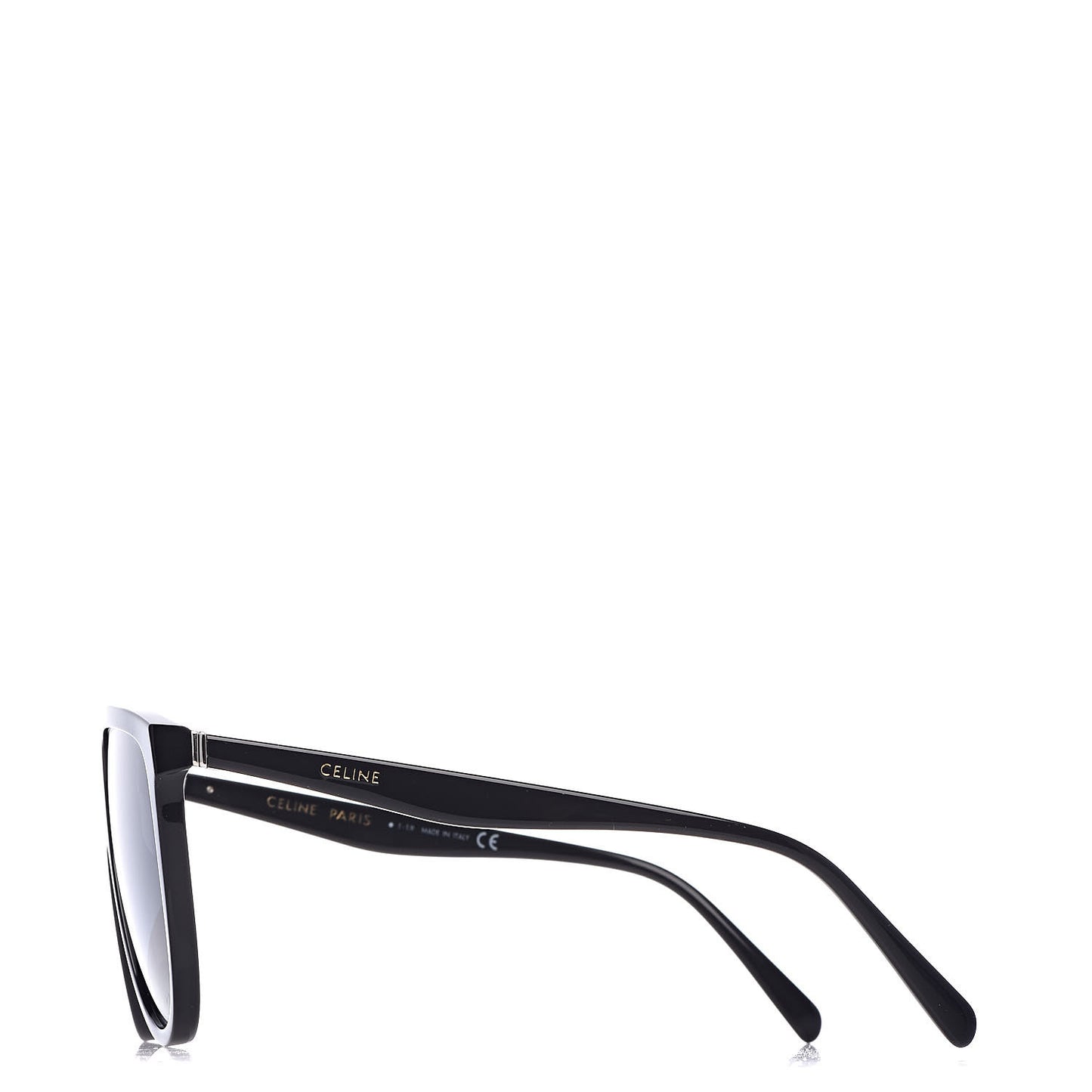Flat Top Shield Sunglasses CL 40006IN Black
