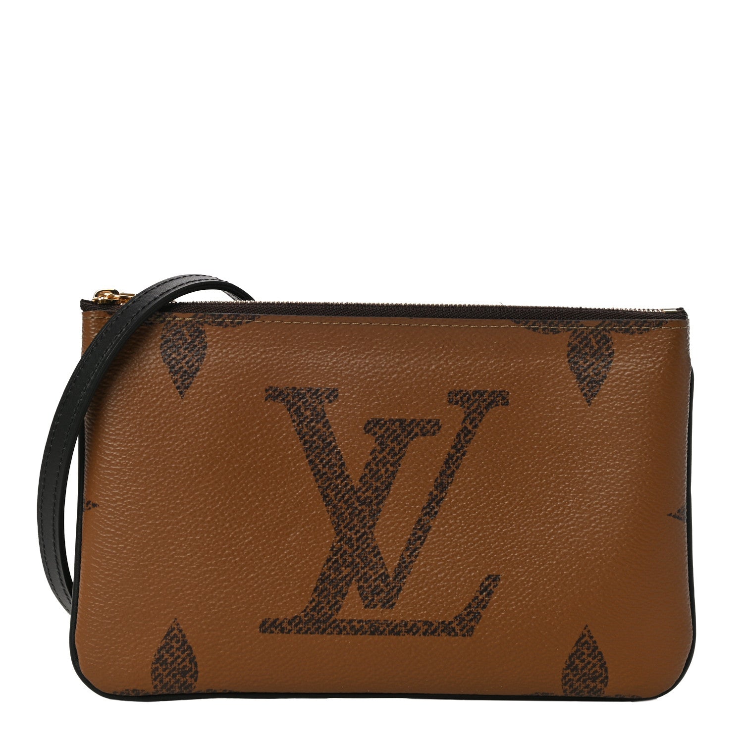 Louis Vuitton Reverse Monogram Giant Double Zip Pochette 1 of 12
