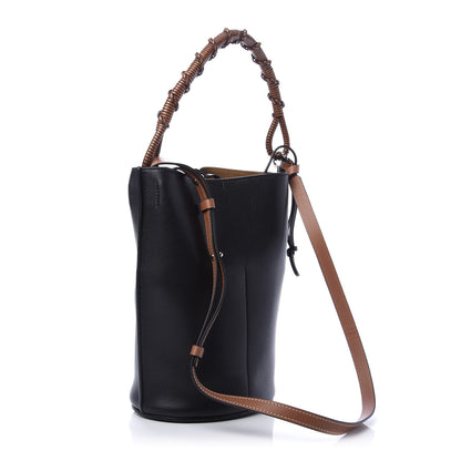 Loewe Calfskin Gate Bucket Bag Black 3 of 8