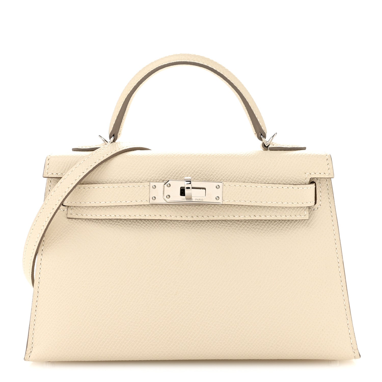 Hermes Epsom Mini Kelly Sellier 20 Craie 1 of 12