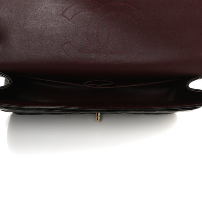 Chanel Lambskin Quilted Maxi Double Flap Black 5 of 11