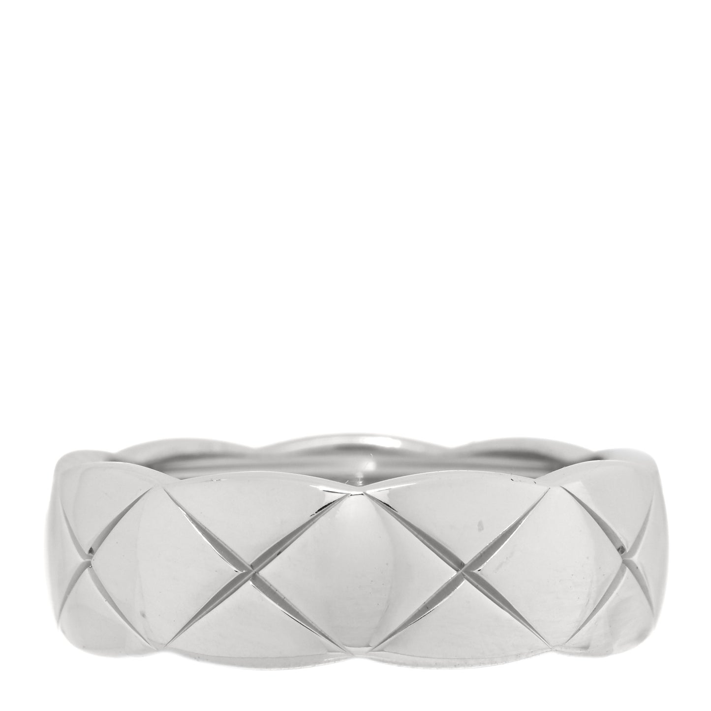 18K White Gold Small Coco Crush Ring 54 7
