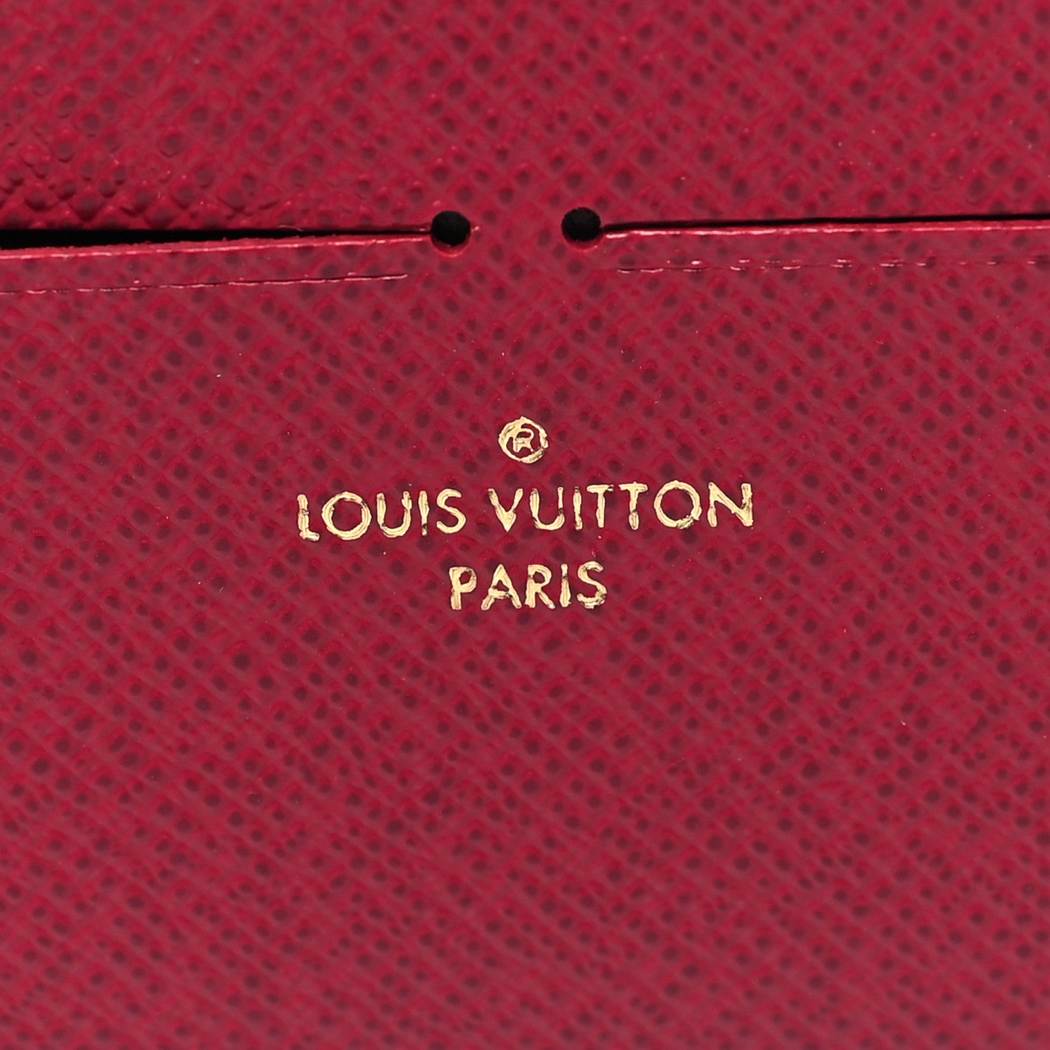 Louis Vuitton Calfskin Felicie Card Holder Insert Fuchsia 6 of 8