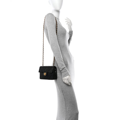 Chanel Lambskin Quilted Mini Square Flap Black 2 of 12