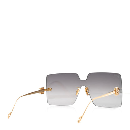 Loewe Metal Anagram Square Frame Sunglasses LW40082U Gold 4 of 7