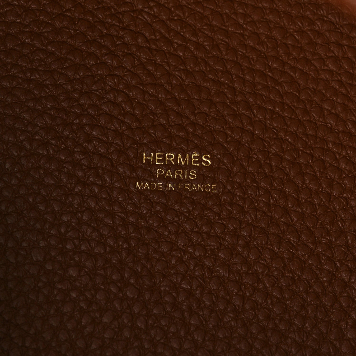 Hermes Taurillon Clemence Picotin Lock 22 MM Gold 6 of 11