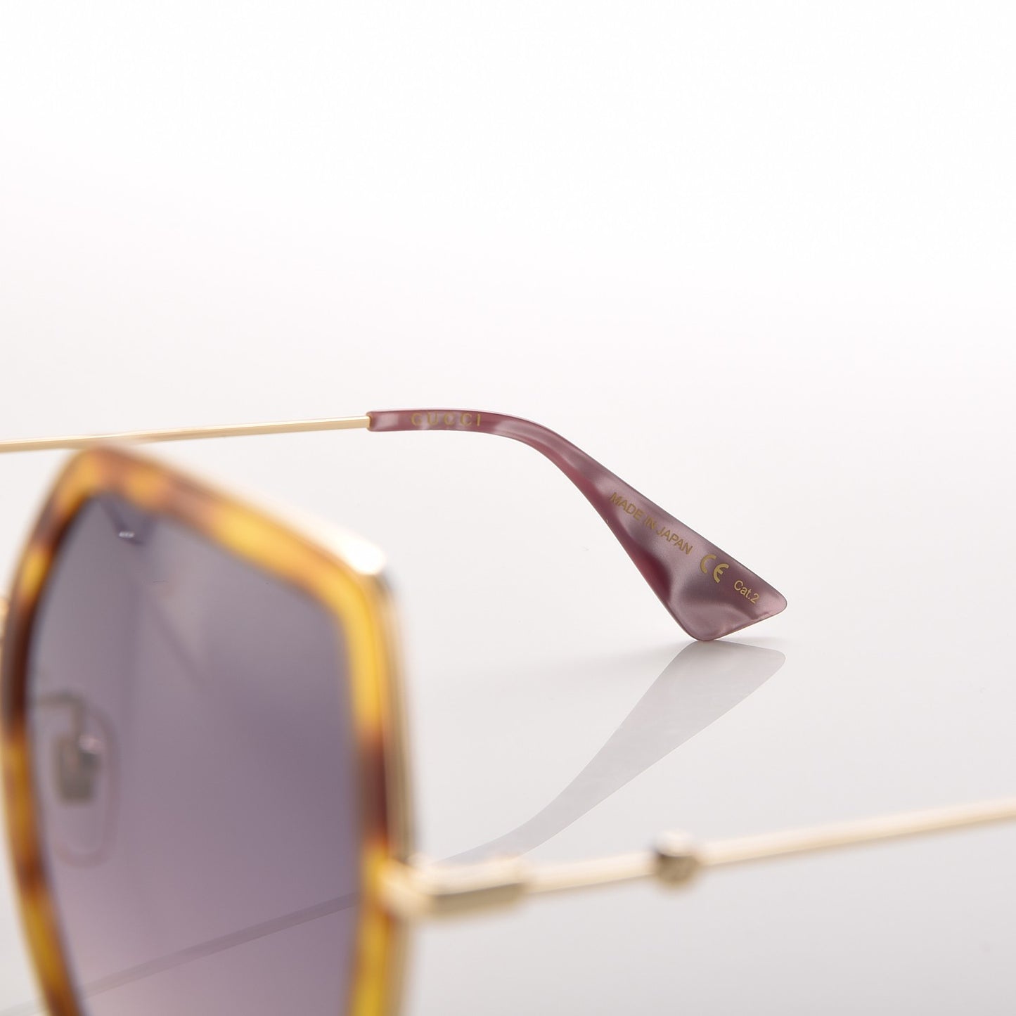 Square Frame GG0106S Sunglasses Tortoise