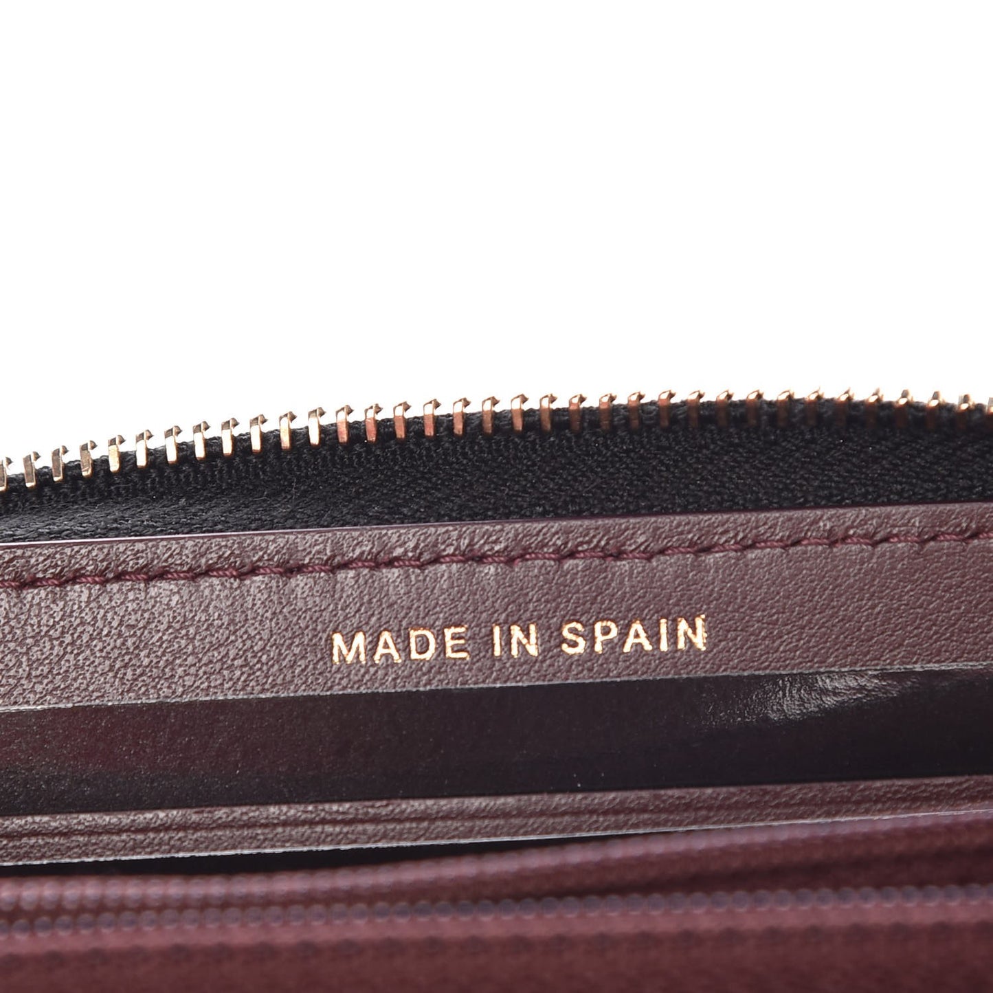 Caviar Quilted Medium Zip Around Wallet Black