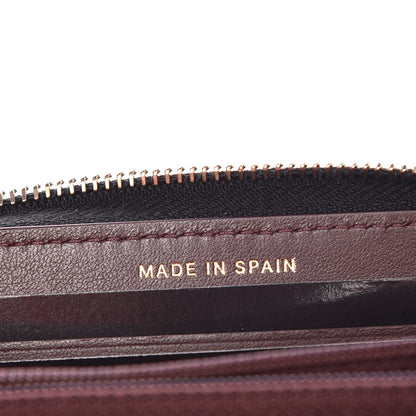 Chanel Caviar Quilted Medium Zip Around Wallet Black 7 of 9