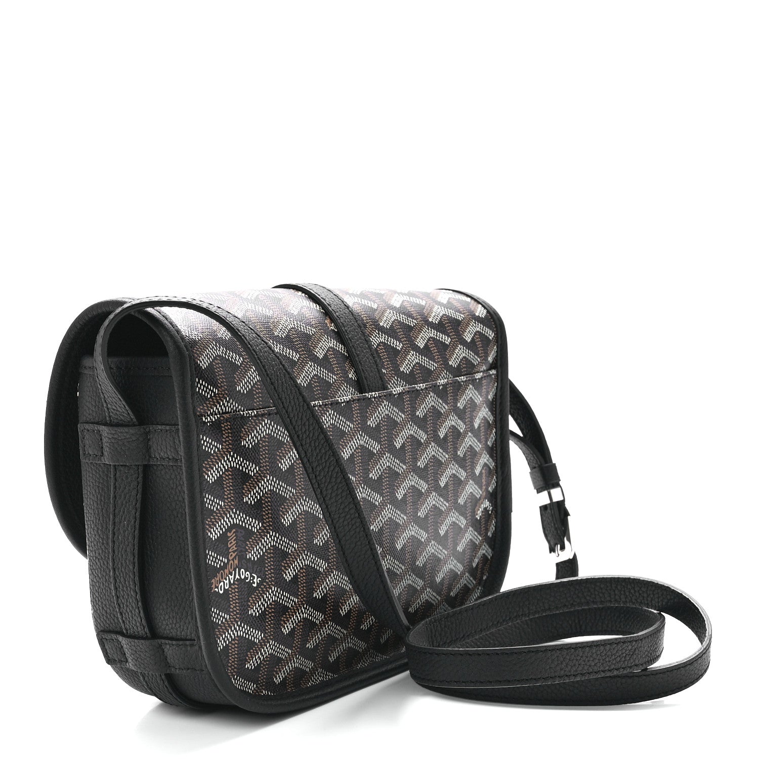 Goyard Goyardine Belvedere II PM Messenger Bag Black 3 of 10