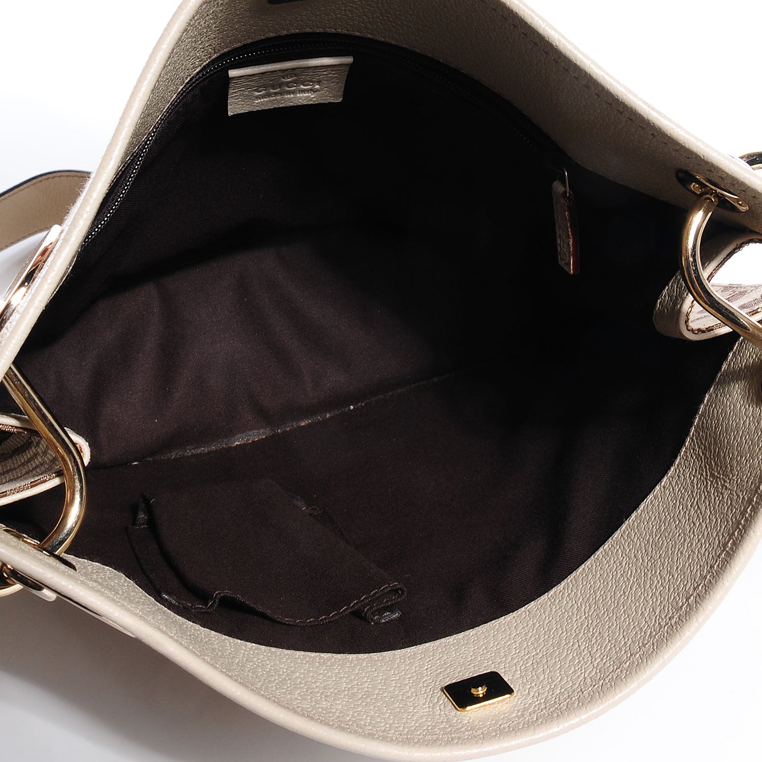 Gucci Monogram Eclipse Messenger Bag Off White 5 of 7