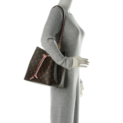 Louis Vuitton Monogram Neonoe MM Rose Poudre 2 of 7
