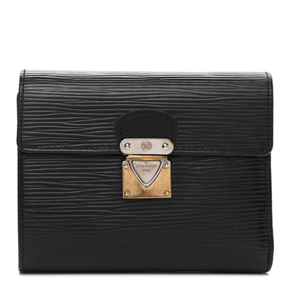 Louis Vuitton Epi Koala Wallet Black 1 of 6