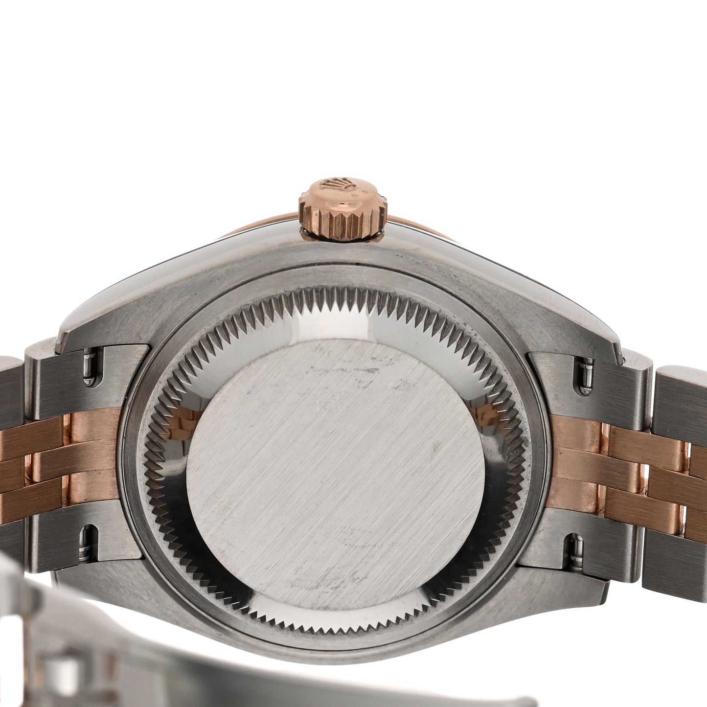 Stainless Steel 18K Everose Gold Diamond Mother of Pearl 28mm Oyster Perpetual Datejust Watch 279171