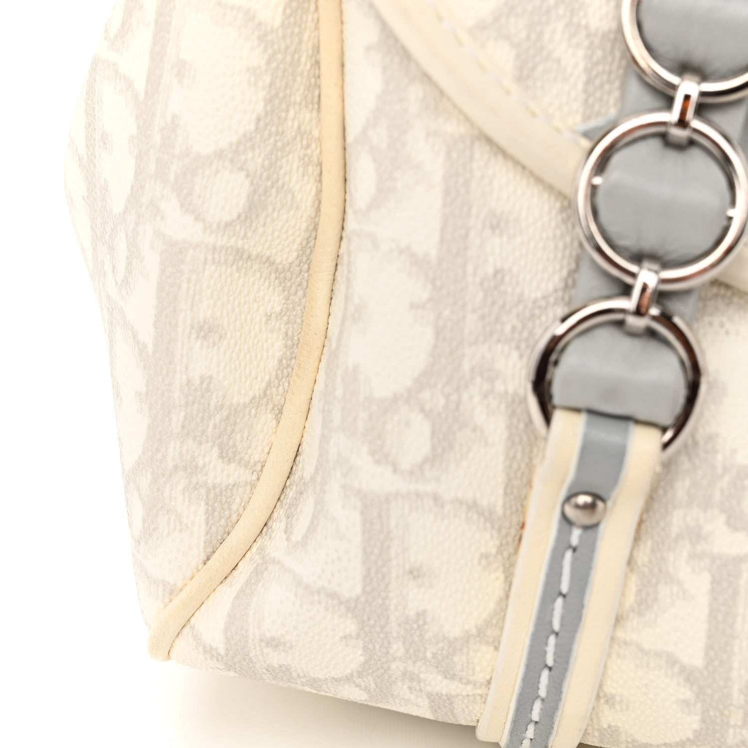 Christian Dior Monogram Romantique Trotter Bag Grey 11 of 14