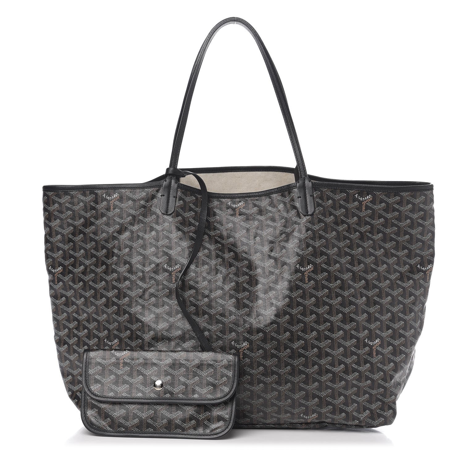 Goyard Goyardine Saint Louis GM Black 1 of 13