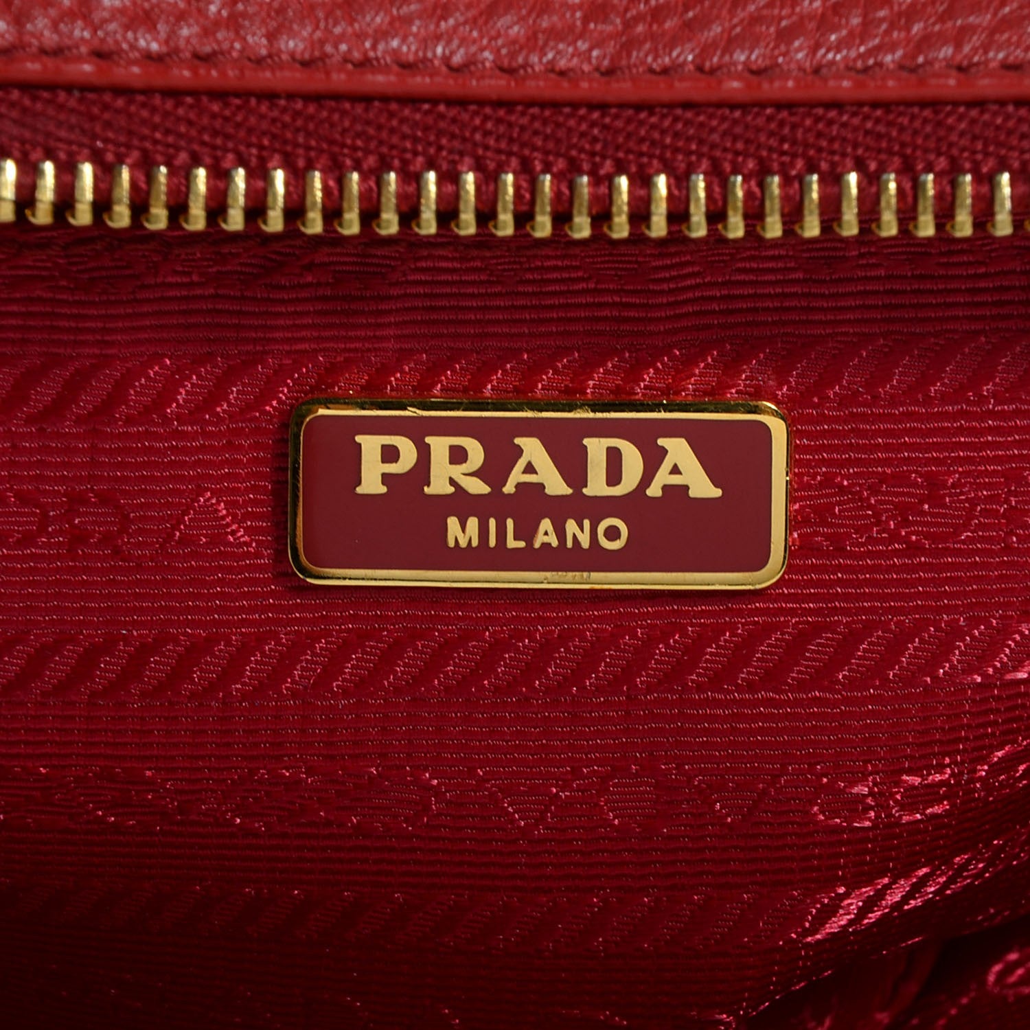 Prada Vitello Daino Mini Camera Crossbody Bag Fuoco 8 of 10