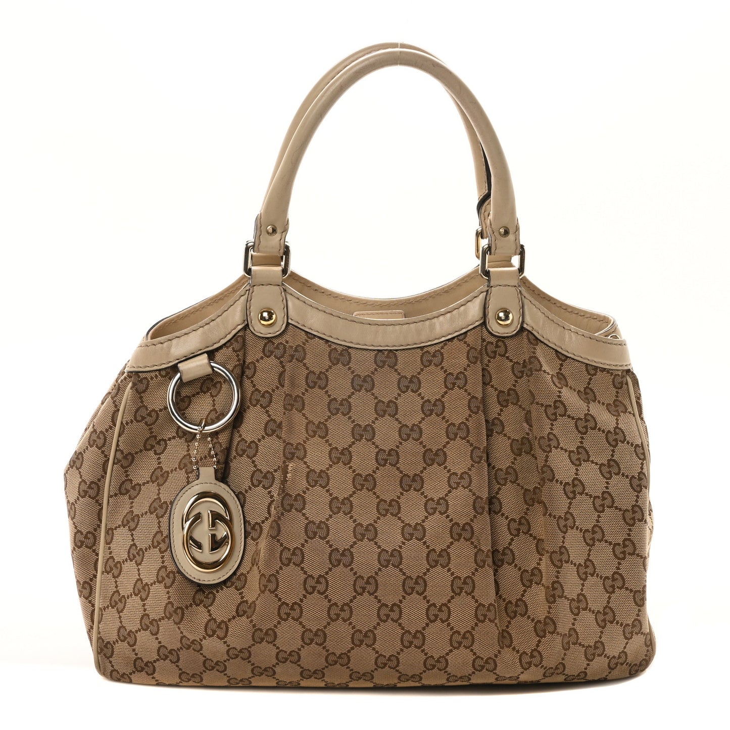 Monogram Medium Sukey Tote Off White