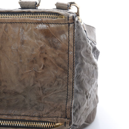 Givenchy Tumbled Sheepskin Medium Pandora Charcoal 9 of 10