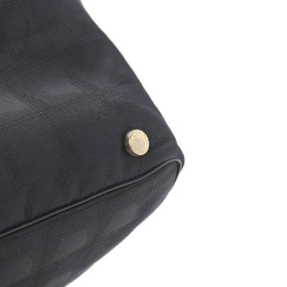 Chanel Nylon Medium Travel Tote Black 10 of 12