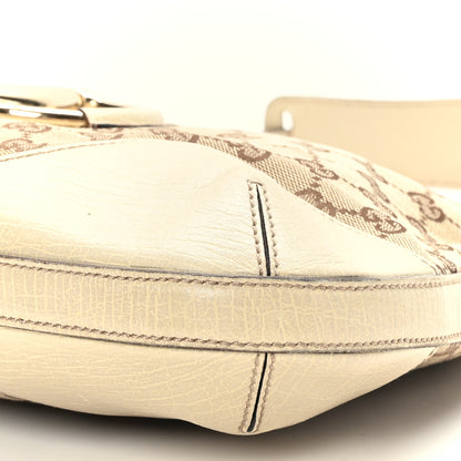 Gucci Monogram Hasler Hobo Beige 9 of 9