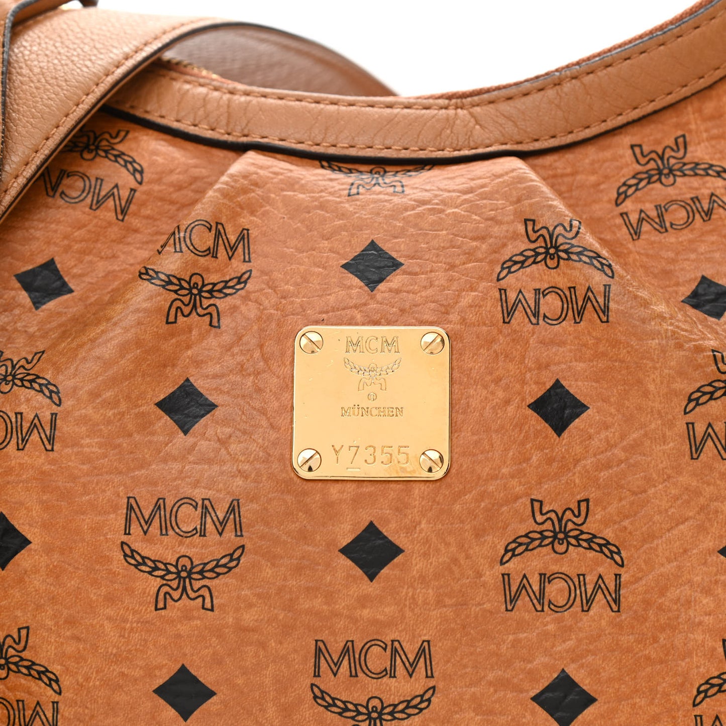 Visetos Hobo Cognac