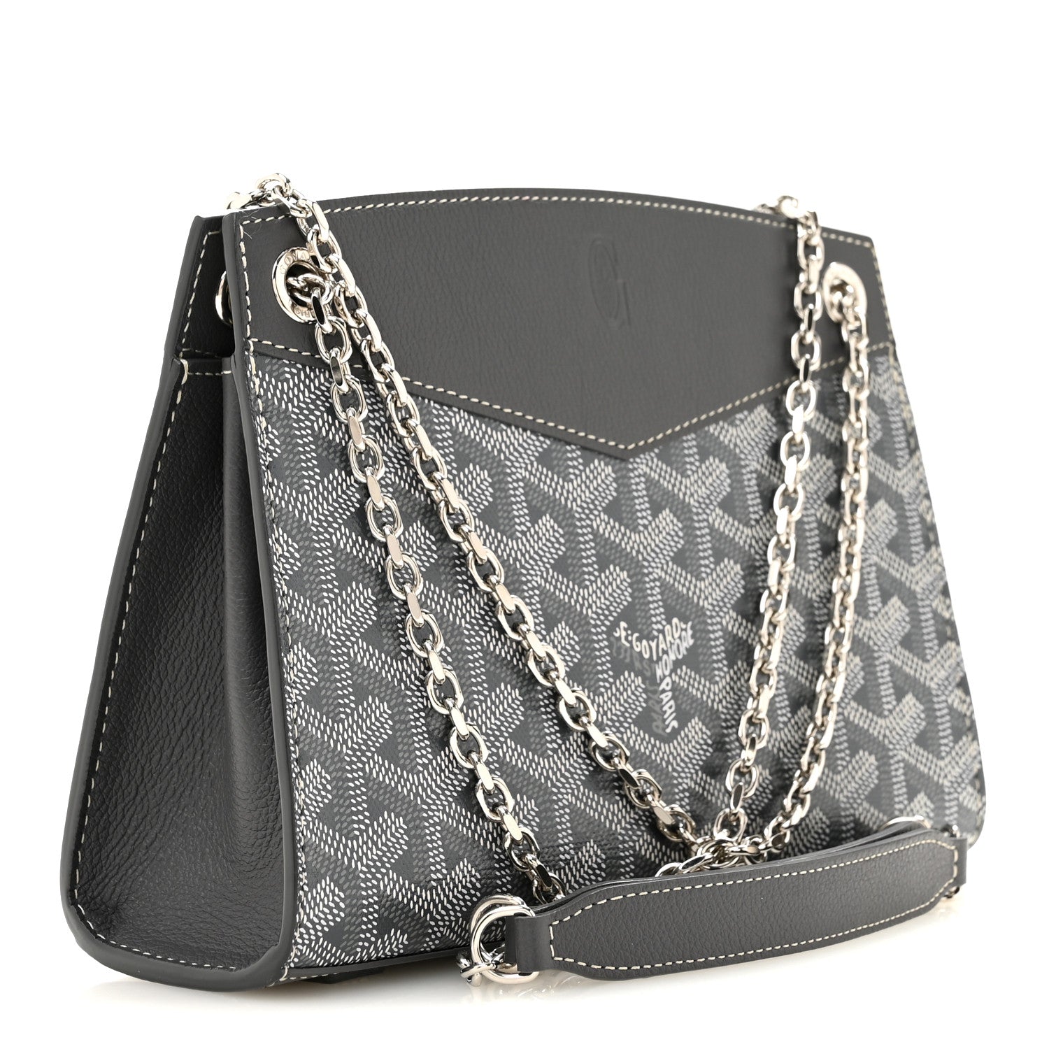 Goyard Goyardine Mini Rouette Structure Grey 3 of 10
