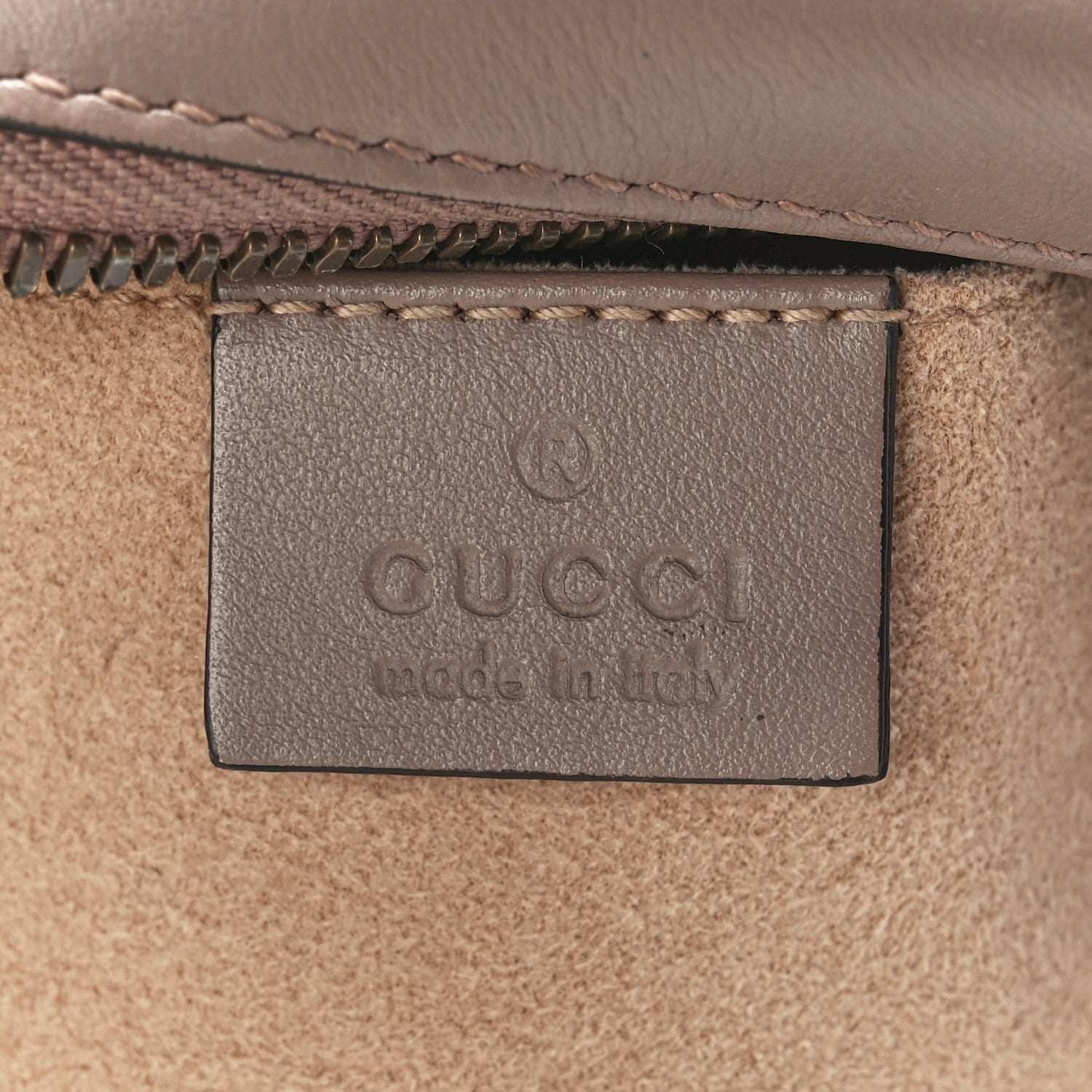 Gucci Calfskin Matelasse Small GG Marmont Chain Shoulder Bag Porcelain Rose 6 of 12