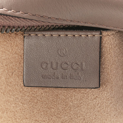 Gucci Calfskin Matelasse Small GG Marmont Chain Shoulder Bag Porcelain Rose 6 of 12