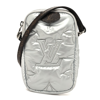 Louis Vuitton Econyl Monogram Pillow Phone Pouch Silver 1 of 10
