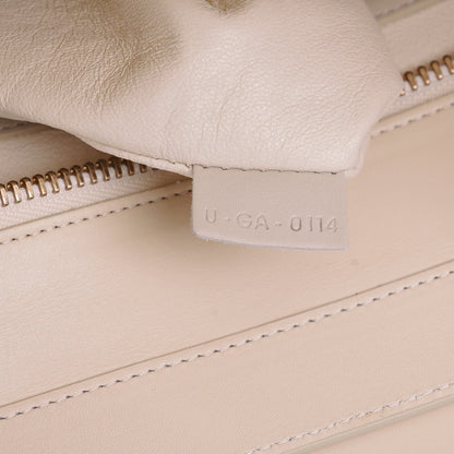 Celine Smooth Calfskin Mini Tri-Color Luggage White 7 of 7