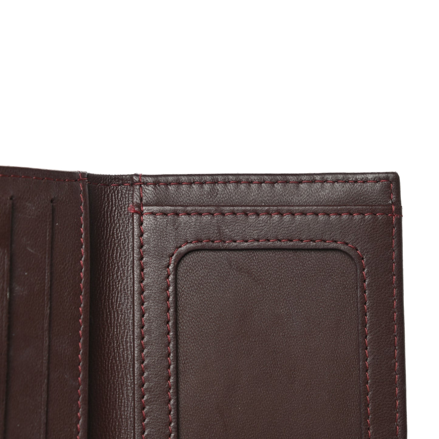 Lambskin Quilted Card Holder Wallet Black