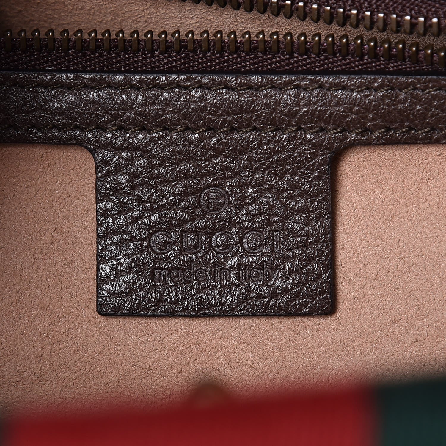 Gucci Textured Calfskin Web Crystal Butterfly Stripe Medium Totem Top Handle Bag New Acero 6 of 8