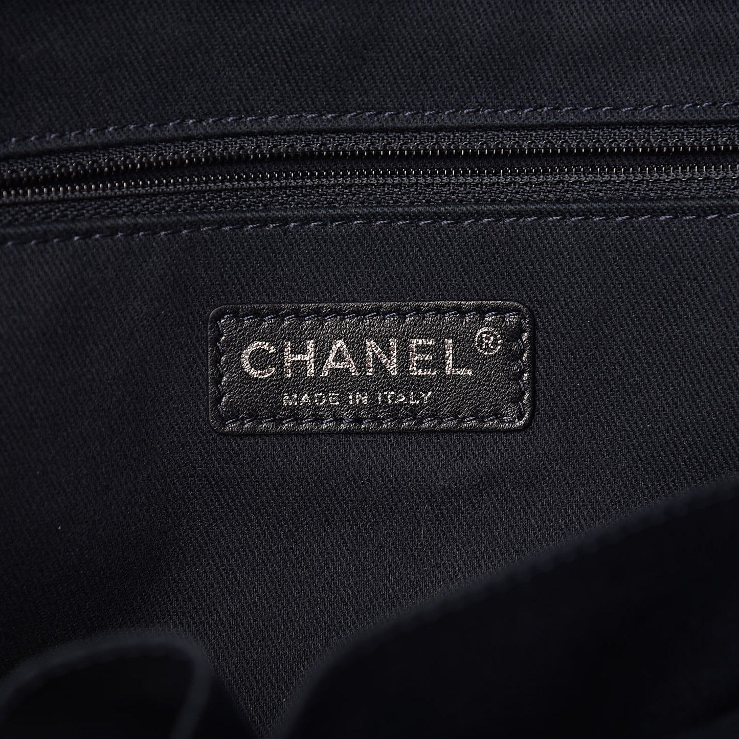 Denim Deauville Bowling Bag Dark Blue