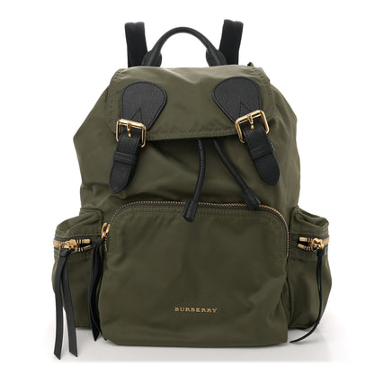 Burberry Nylon Medium Crossbody Rucksack Backpack Canvas Green 1 of 12