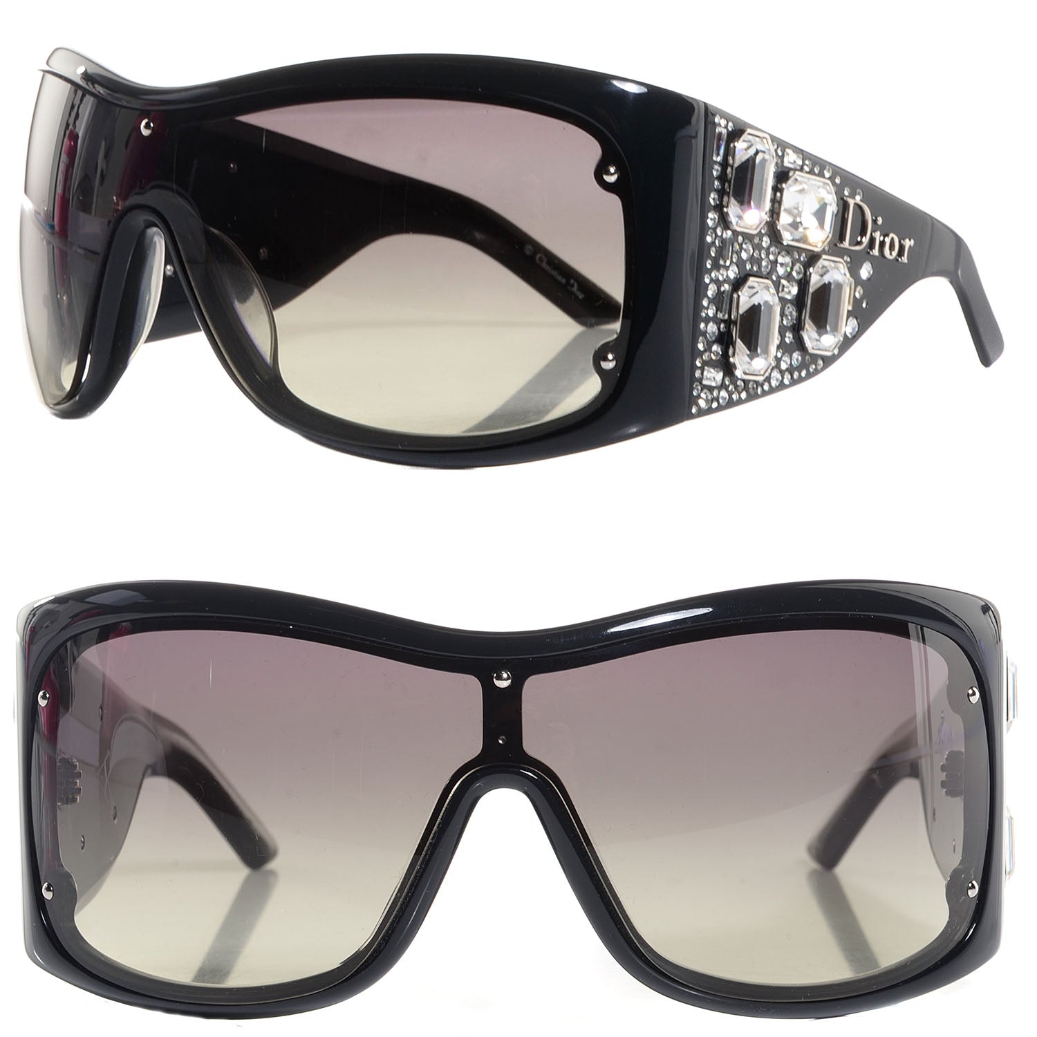 Christian Dior On The Rocks Sunglasses Black 1 of 5