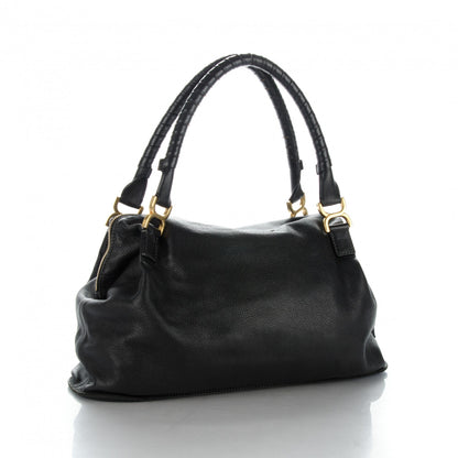 Chloe Calfskin Large Marcie Satchel Black 3 of 10