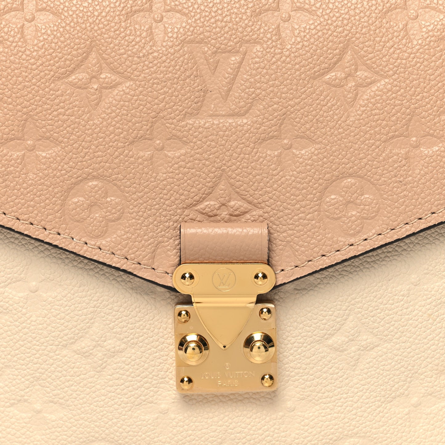 Empreinte Pochette Metis Beige Rose Creme